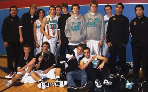 Sharks shine, despite brutal b-ball game