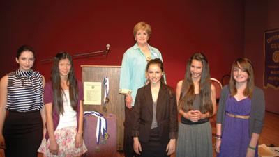 Youth honored by Optimist Club Youth honored by Optimist Club