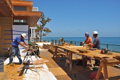 Restaurants nearing completion