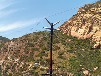 Malibu Canyon phone poles