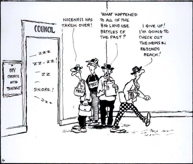 Cartoon: Municipal bore