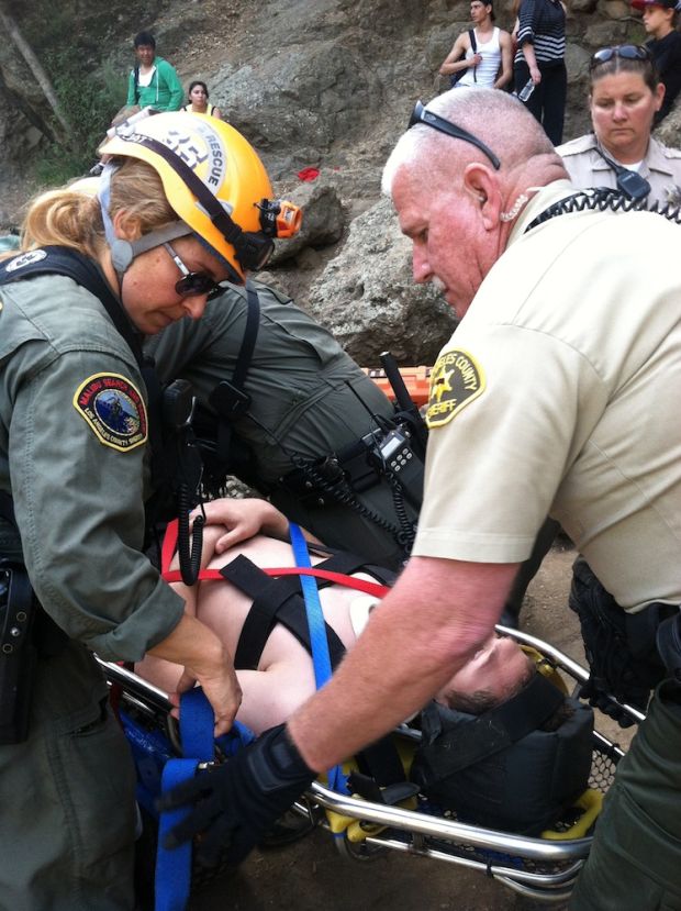 Teen injured in 30-foot fall at Malibu Creek State Park