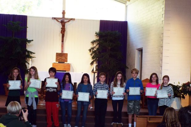 OLM Hands Out Trimester Awards