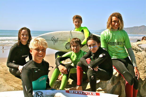 Middle Schoolers Compete in Scholastic Surf Series
