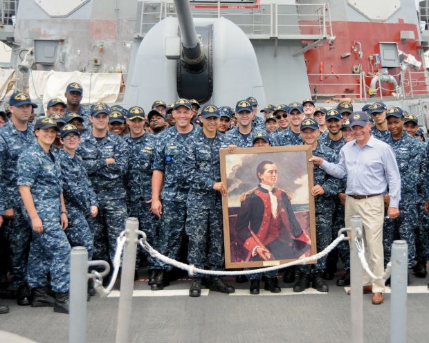 USS John Paul Jones Moves To Hawaii