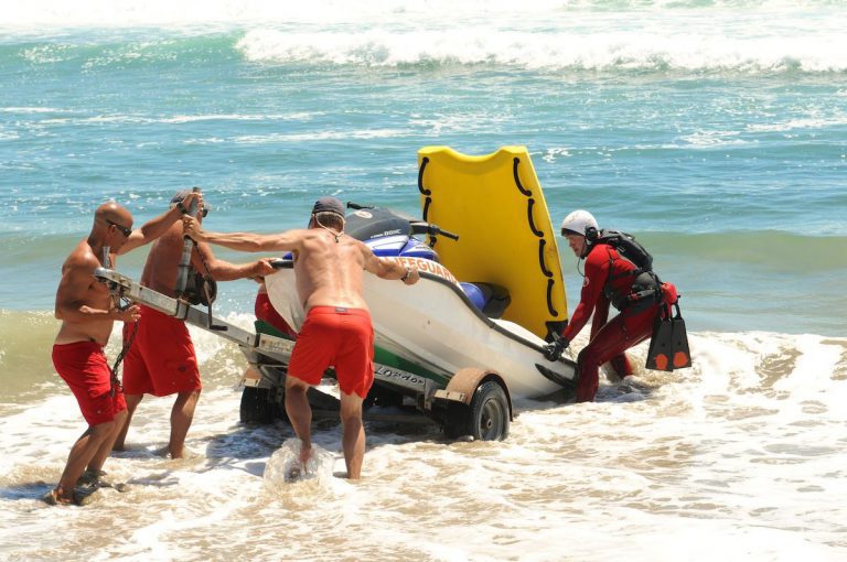 Personal Water Craft Used In Rescues
