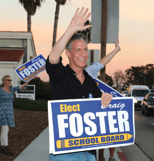 Craig Foster Wins Seat on School Board, Looks to Future