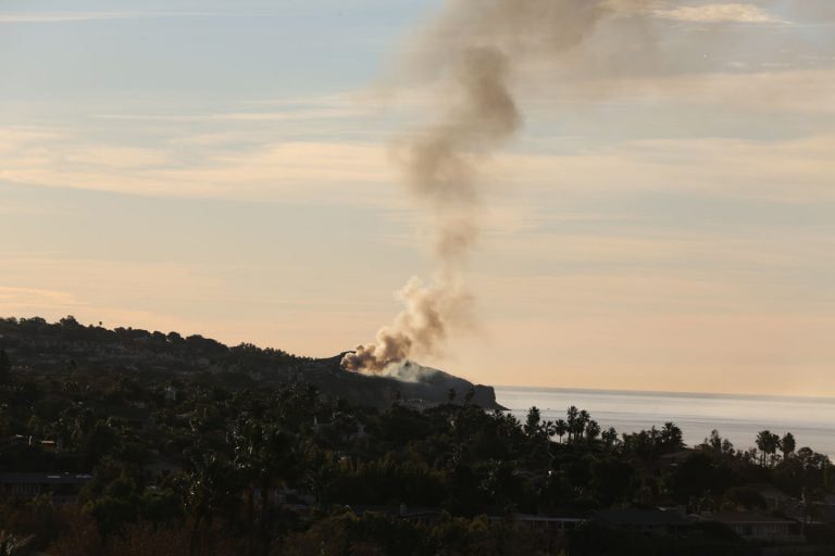 Garage Fire Extinguished in Point Dume