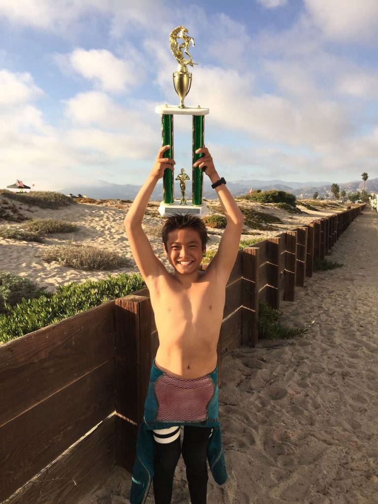 Malibu Resident Takes First Place at Surfing Competition