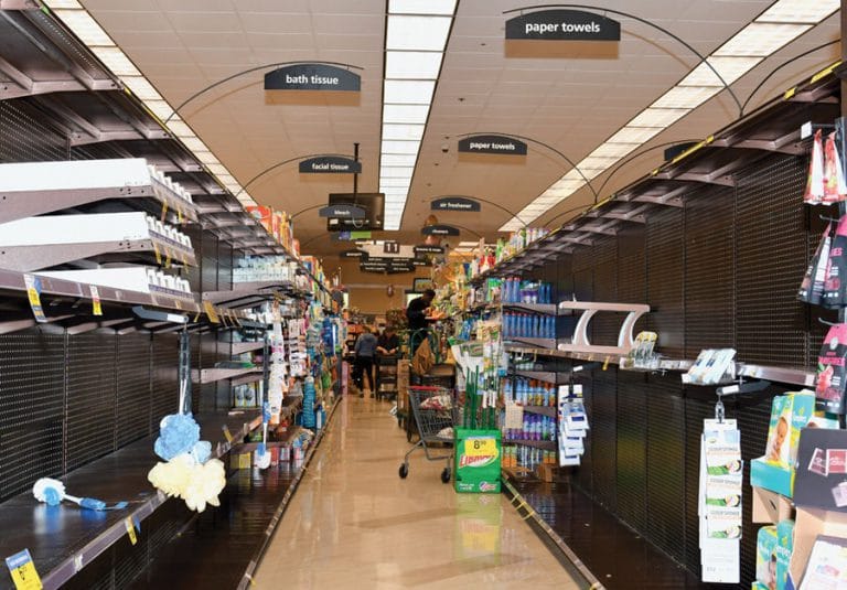 Grocery Stores Scramble to Meet Customer Demands Amid COVID-19 Panic
