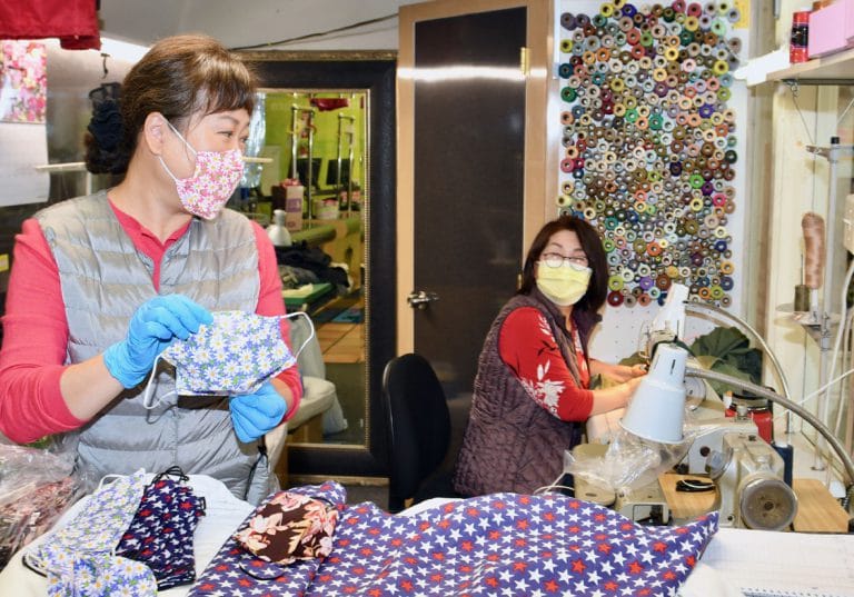 Ogden’s Cleaners Providing Cloth Masks to Community