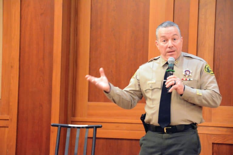 Sheriff Speaks Out Against Budget Cuts