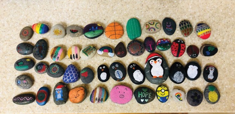Painted Rocks Offer Hope in Trying Times