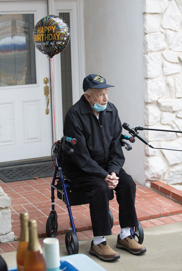 100-Year-Old WWII Vet Honored in Malibu