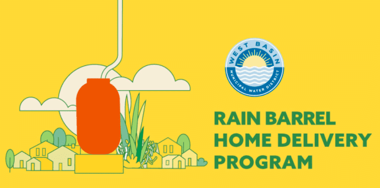 Water District Launches Rain Barrel Home Delivery Program