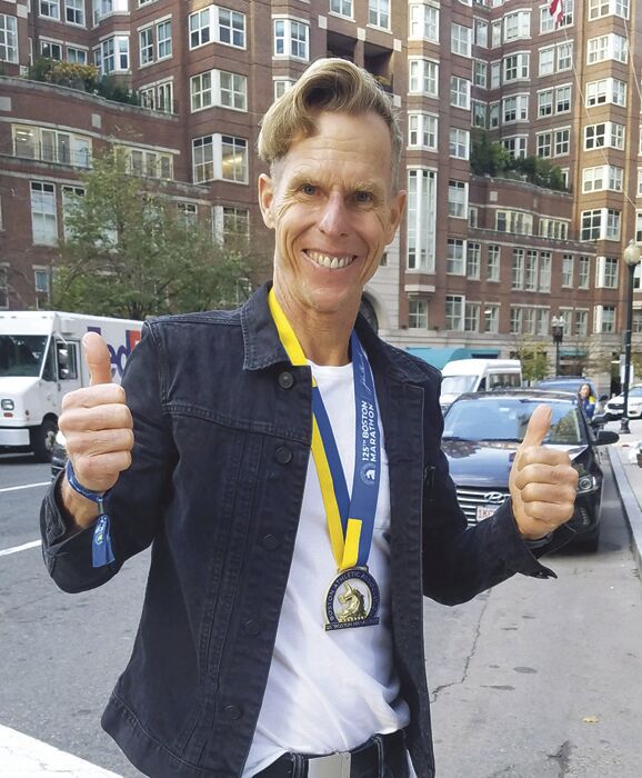 Steve Donnelly Runs in Boston Marathon