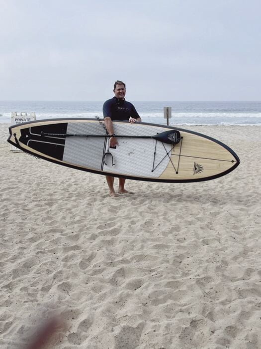 Local’s Paddle Boarding Adventure  from Malibu West to Santa Monica Pier