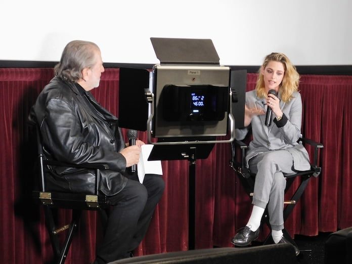 Kristen Stewart does audience Q&As with Executive Director Scott Tallal
