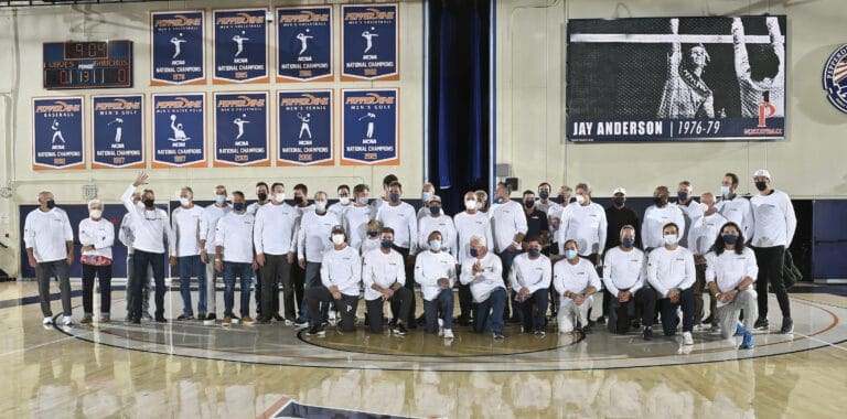 Pepperdine Men’s Volleyball Honored 1992 Title Team at Alumni Night