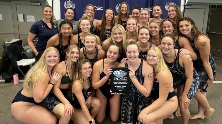 Pepperdine Women’s Swim and Dive Squad Wins PCS Crown