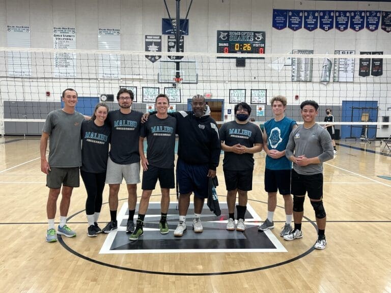 Malibu High boys volleyball holds alumni night