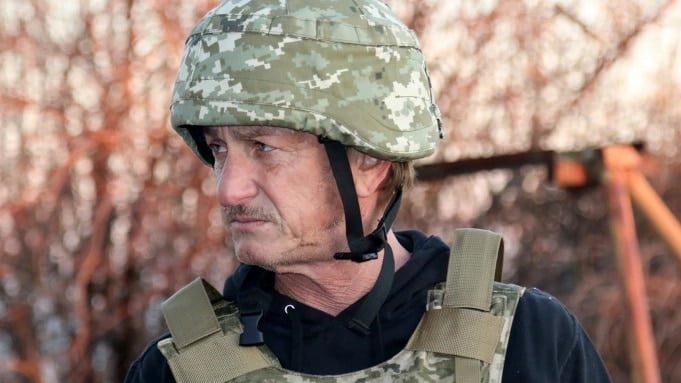 And just like that … Malibu’s Sean Penn trades miniseries for war-time reality
