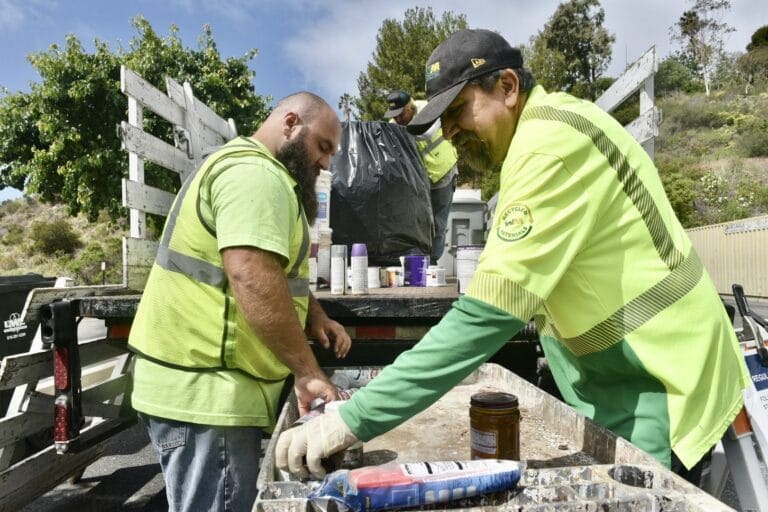 Drive-thru document shred and household hazardous and e-waste collection at City Hall until 2 p.m.