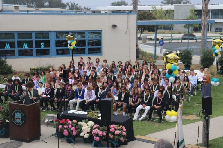 Malibu Middle School Class of 2022 Celebrates Promotion to High School