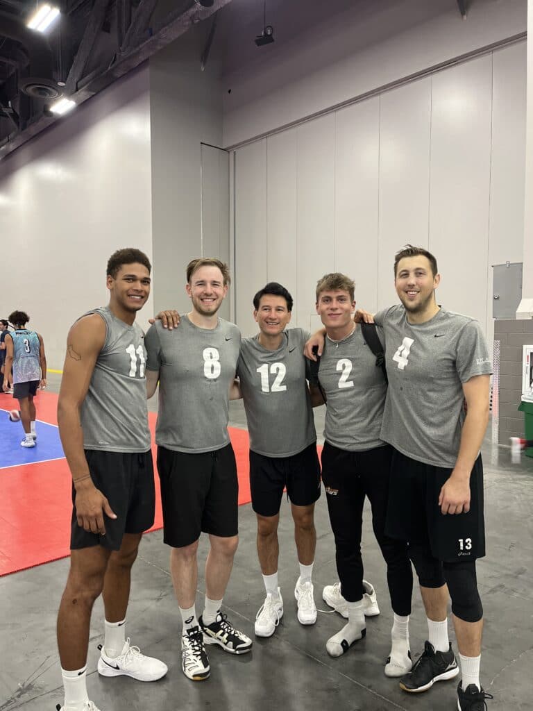 Sharks volleyball coach wins as coach and player