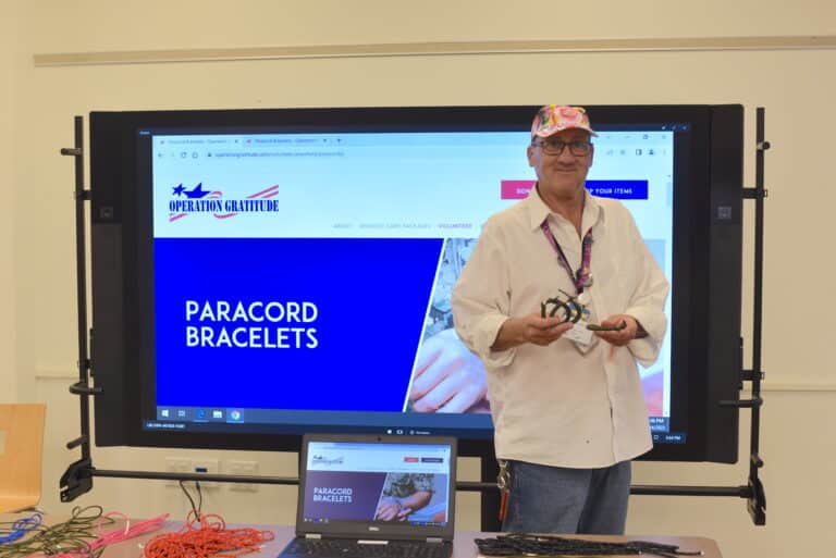 Surviving in style: Making a paracord bracelet at the Malibu Library