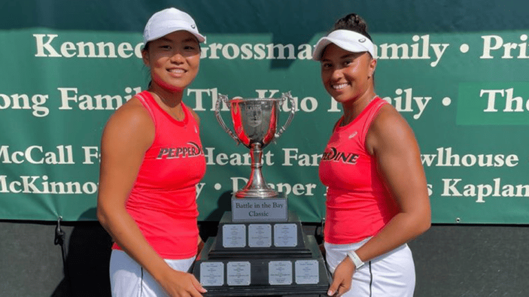 Waves women’s tennis finishes atop Battle of the Bay