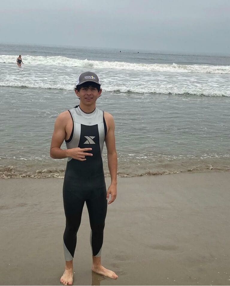 17-year-old Max Wiseman participates in Malibu Triathlon for noble cause