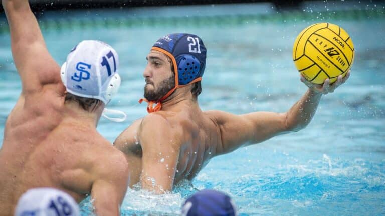 Waves men’s water polo wins GCC opener