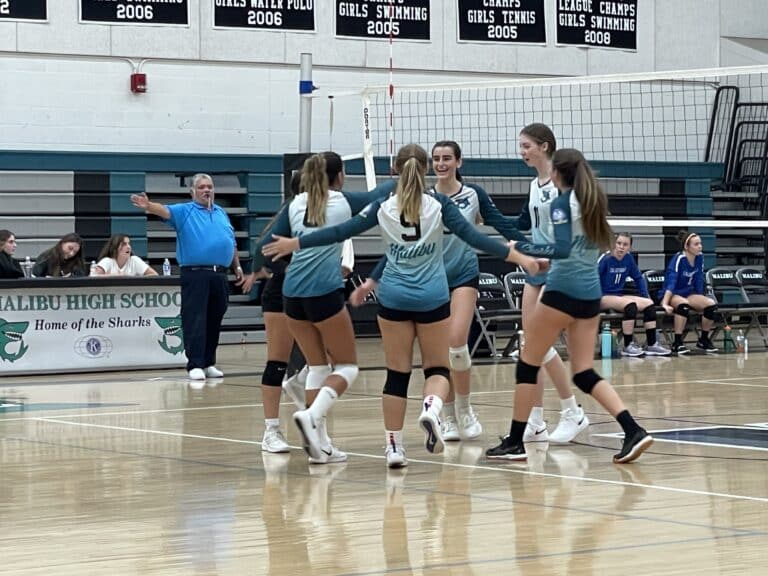 Sharks girls volleyball team wins first-round Sharks girls volleyball team wins first-round
