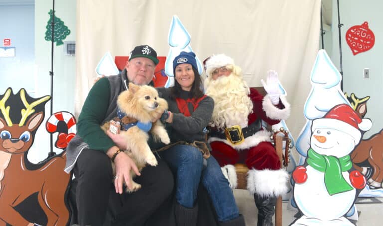 The City of Malibu hosts its first Santa Paws event