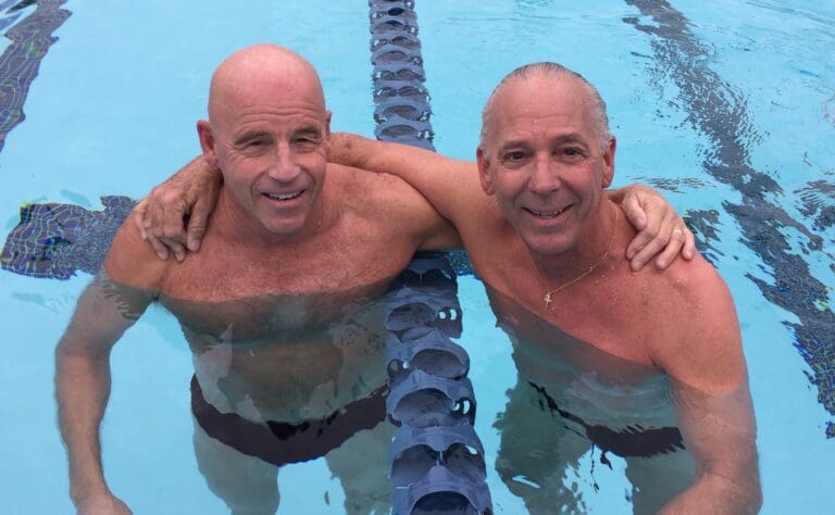 Friendly swimming rivalry leads to 50-plus year friendship