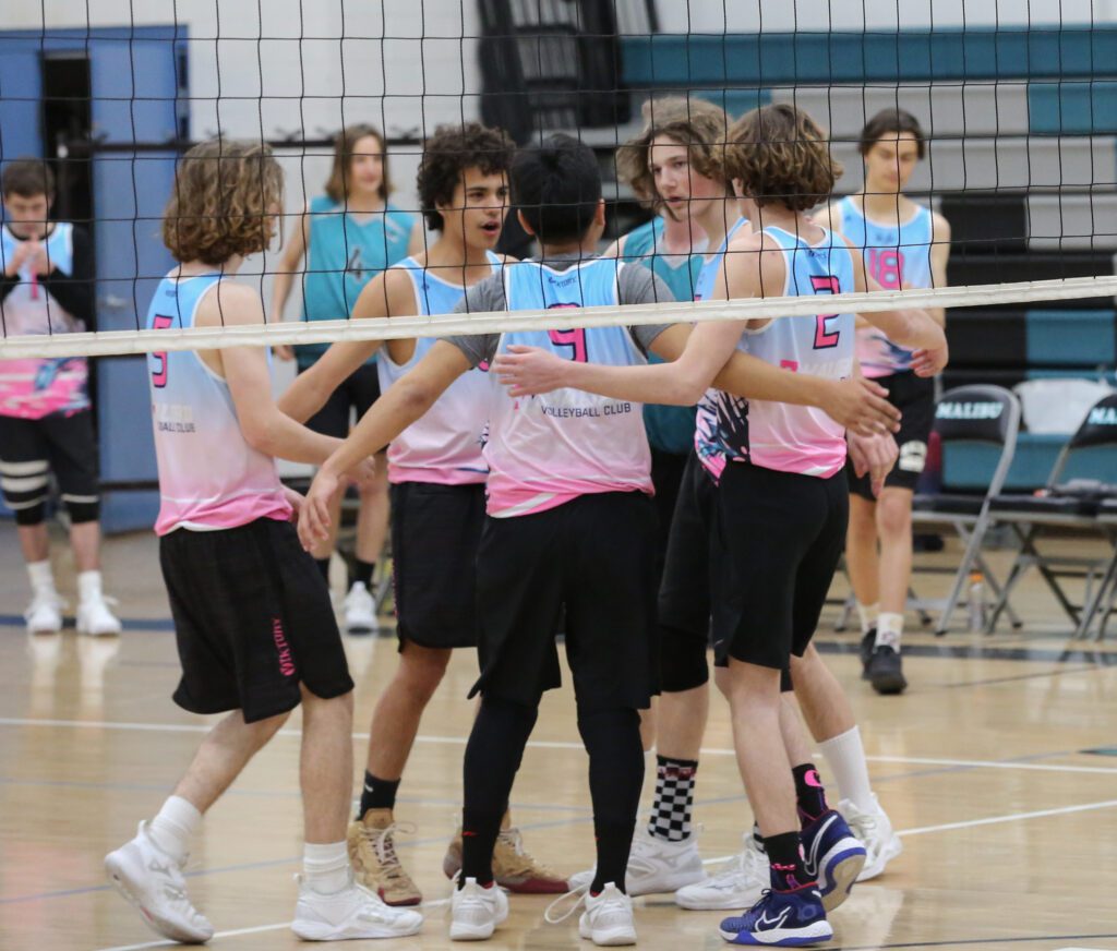 Sharks boys volleyball second in league standings 2023 MHS Boys Volleyball March 2 Devon Meyers 00010