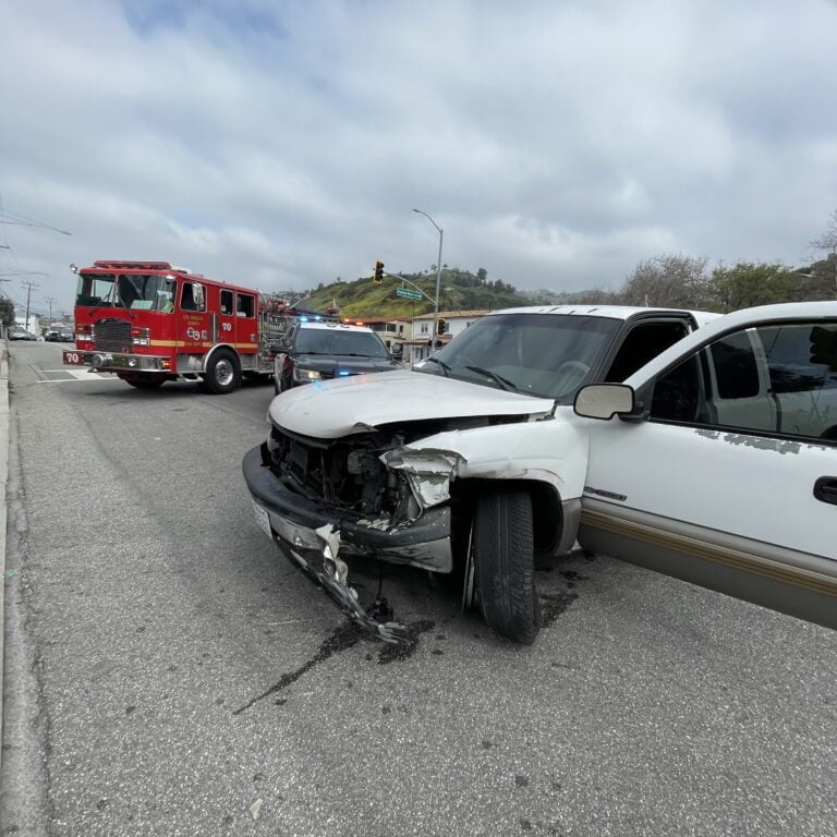 Traffic collision on PCH near Rambla Pacifico; minor injuries reported Traffic collision on PCH near Rambla Pacifico; minor injuries reported