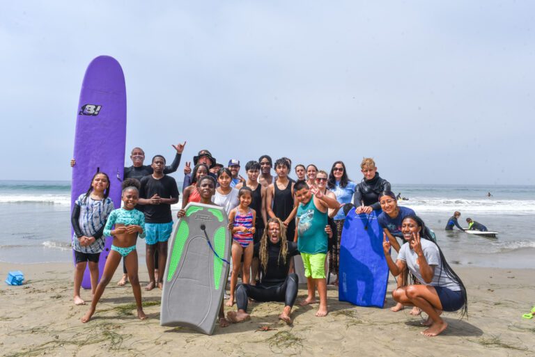 Breaking surf barriers with the Children’s Lifesaving Foundation