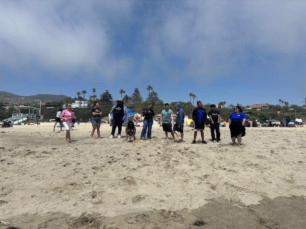 2. Kids at Beach Clean Up
