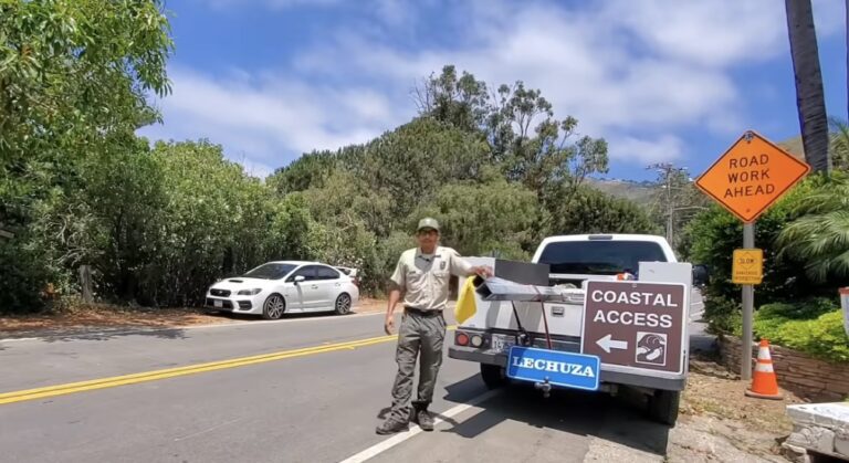 MRCA states City of Malibu removed Lechuza Beach Coastal Access signs MRCA states City of Malibu removed Lechuza Beach Coastal Access signs