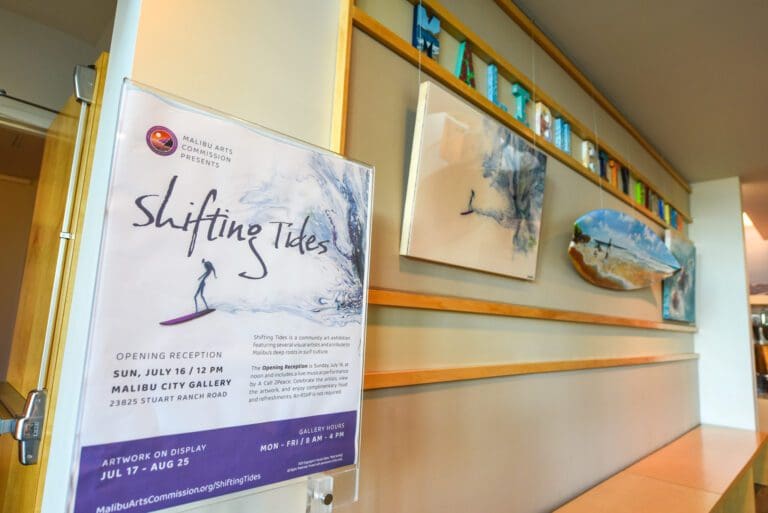 Opening reception to be held for new Malibu City Gallery exhibit “Shifting Tides” on July 16