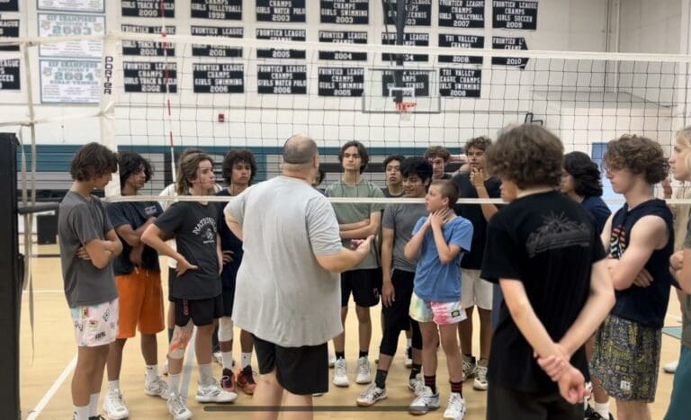 Malibu volleyball receive training from seasoned coach