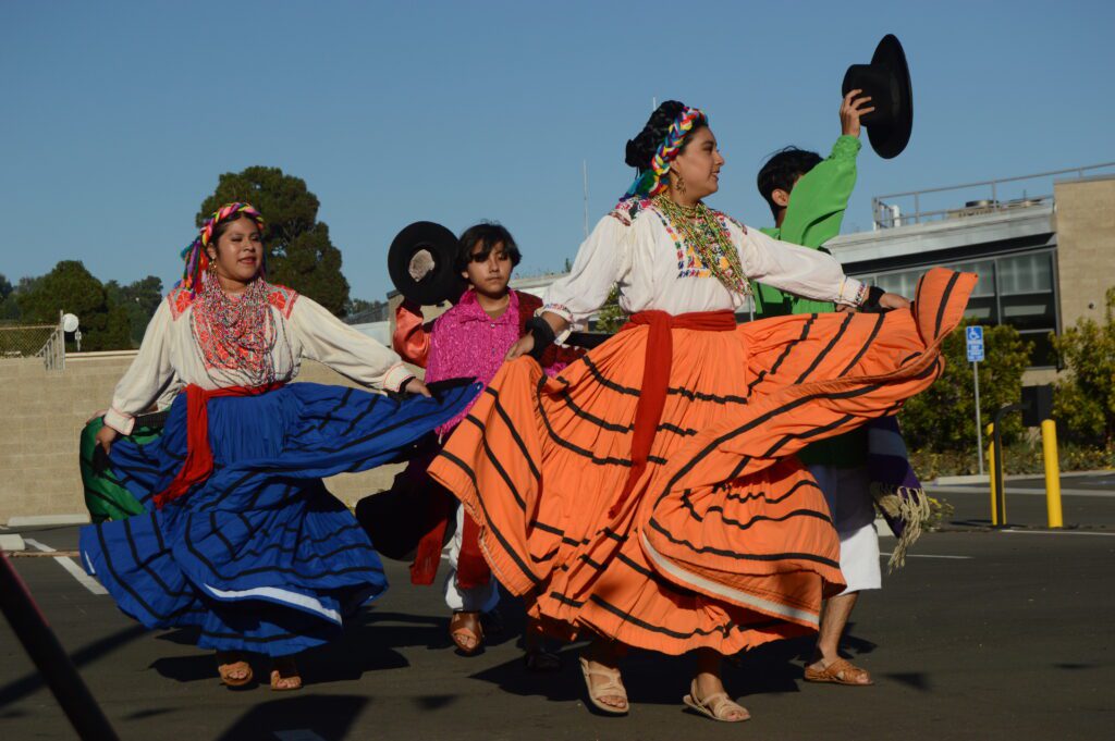 Grupo Folklorico performs a traditional Oaxacan dance at the 30th anniversary celebration. Photo by Emmanuel Luissi