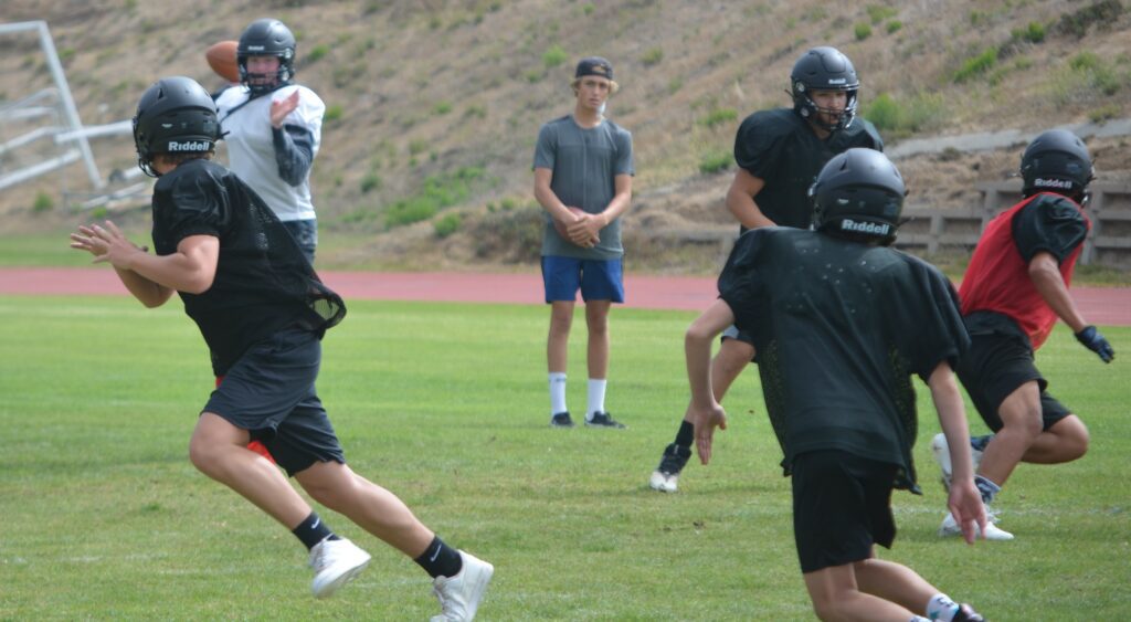 The Malibu Sharks football squad is preparing for their 2023 season