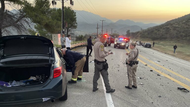 Collision on Kanan and Triunfo Canyon