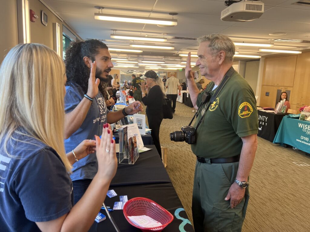 Malibu Boys and Girls Club at the Senior Resource Fair. Photos courtesy Malibu BGCM 08