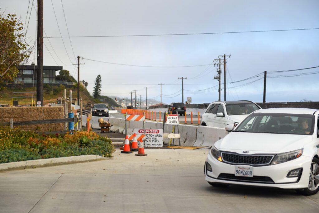 Public Safety Commission to propose closing the first parking lot entrance to the Trancas Country Market 02 Trancas Parking Entrance SamBravo