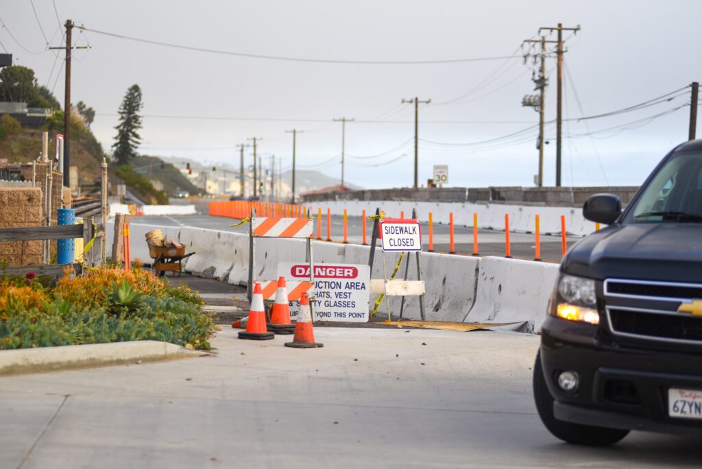 Public Safety Commission to propose closing the first parking lot entrance to the Trancas Country Market 05 Trancas Parking Entrance SamBravo