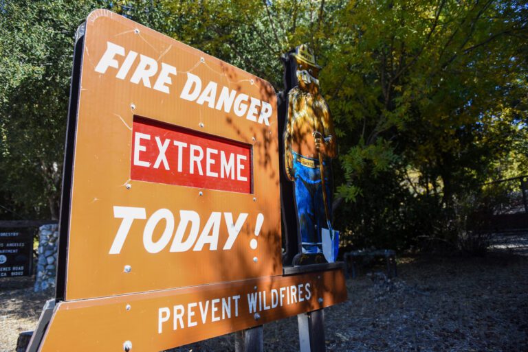 Brush Fire on Malibu Canyon Road